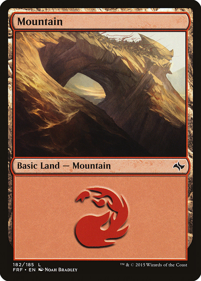Mountain (182) [Fate Reforged] | Gamers Paradise