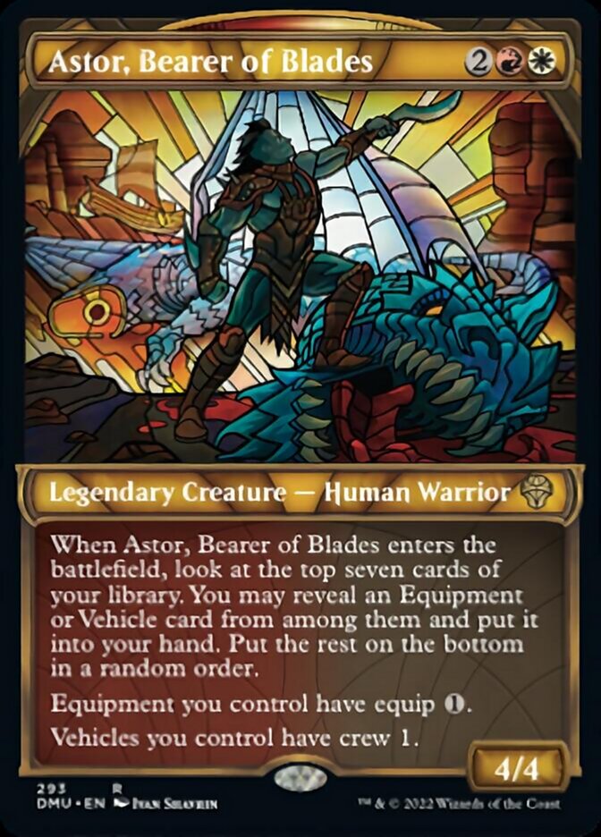 Astor, Bearer of Blades (Showcase) [Dominaria United] | Gamers Paradise