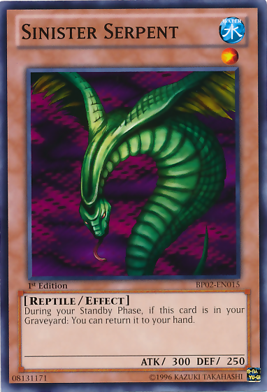 Sinister Serpent [BP02-EN015] Mosaic Rare | Gamers Paradise