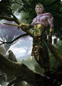 Tyvar Kell Art Card [Kaldheim Art Series] | Gamers Paradise