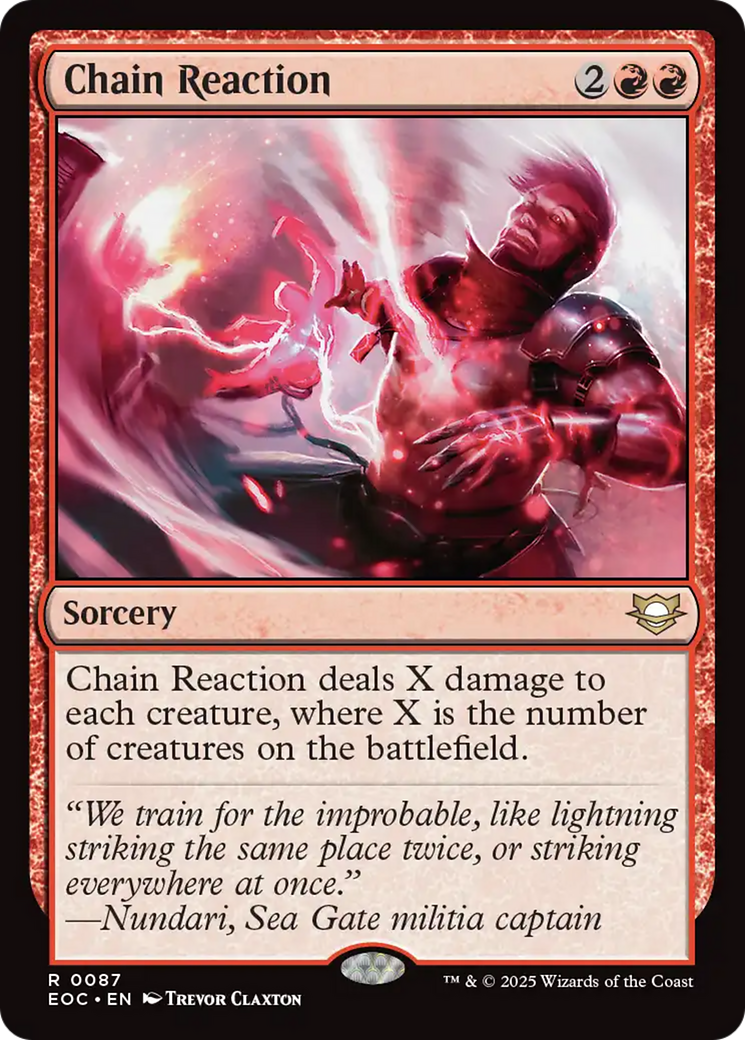 Chain Reaction [Edge of Eternities Commander] | Gamers Paradise