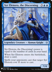 Syr Elenora, the Discerning [Mystery Booster] | Gamers Paradise