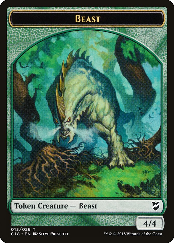 Beast Token (013/026) [Commander 2018 Tokens] | Gamers Paradise