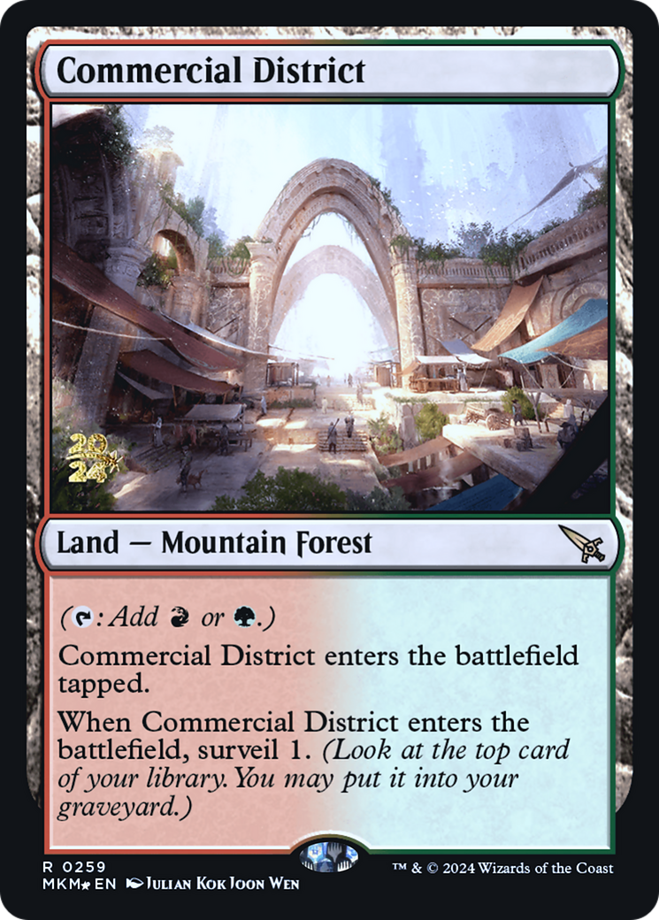 Commercial District [Murders at Karlov Manor Prerelease Promos] | Gamers Paradise