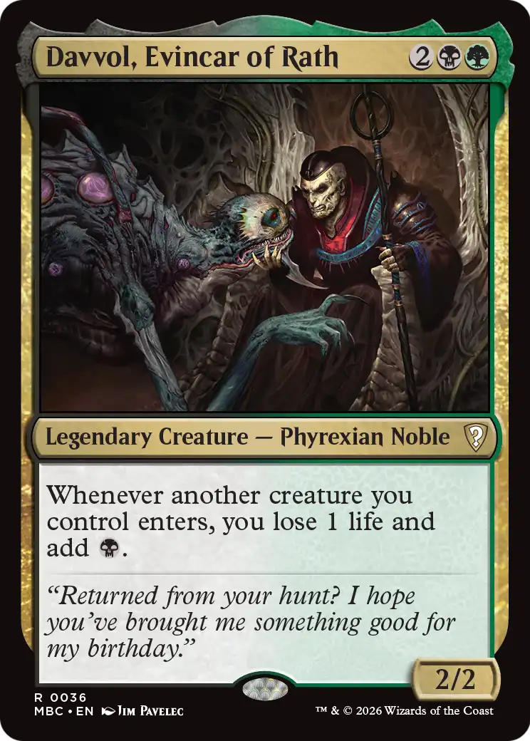 Davvol, Evincar of Rath [Mystery Booster: Commander Edition] | Gamers Paradise