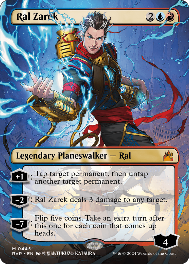 Ral Zarek (Anime Borderless) [Ravnica Remastered] | Gamers Paradise