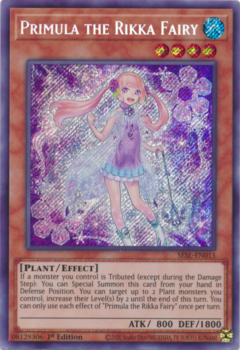 Primula the Rikka Fairy [SESL-EN015] Secret Rare | Gamers Paradise