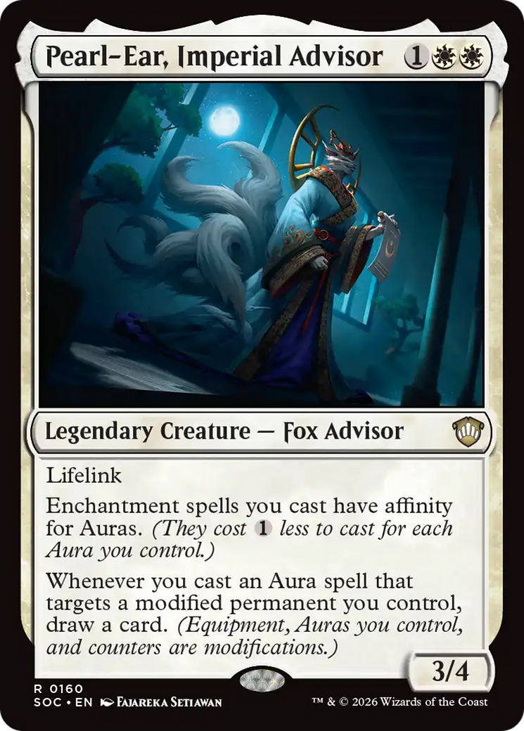 Pearl-Ear, Imperial Advisor [Secrets of Strixhaven Commander] | Gamers Paradise