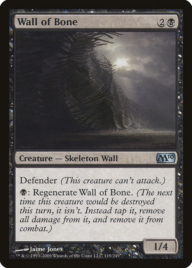 Wall of Bone [Magic 2010] | Gamers Paradise