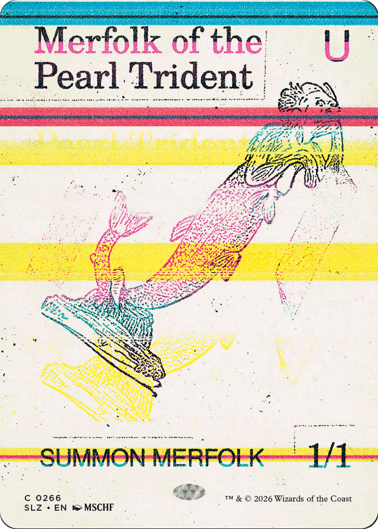 Merfolk of the Pearl Trident (0266) [Secret Lair x MSCHF: The Zeta Set] | Gamers Paradise