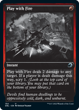 Play with Fire [Innistrad: Double Feature] | Gamers Paradise