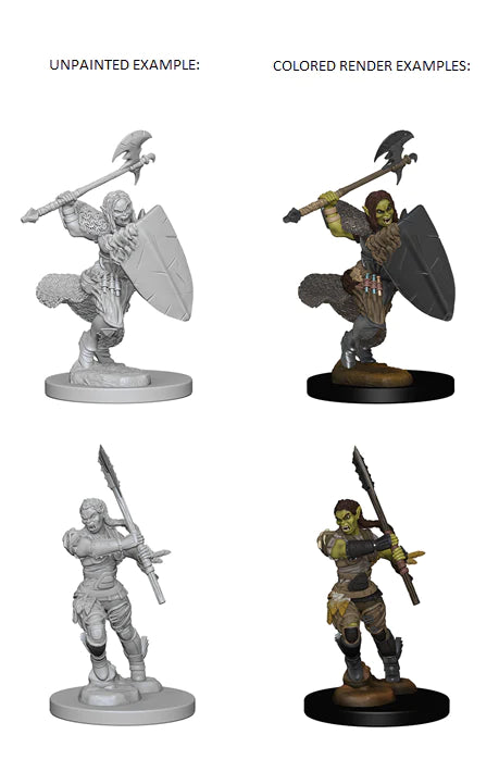 PATHFINDER BATTLES DEEP CUTS: HALF-ORC FEMALE BARBARIAN | Gamers Paradise