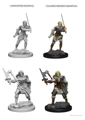 D&D NOLZUR'S MARVELOUS MINIATURES: HUMAN FEMALE BARBARIAN | Gamers Paradise