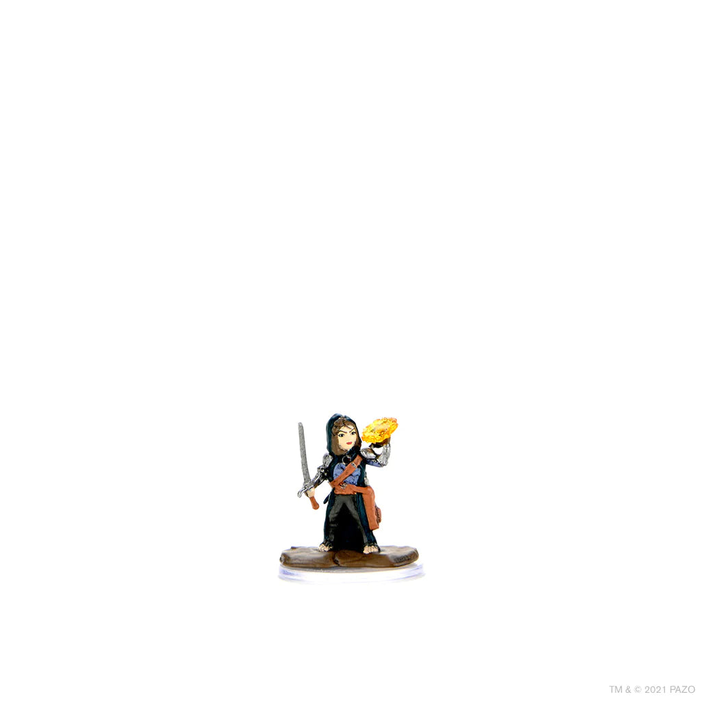 PATHFINDER BATTLES: PREMIUM PAINTED FIGURE - FEMALE HALFLING CLERIC | Gamers Paradise