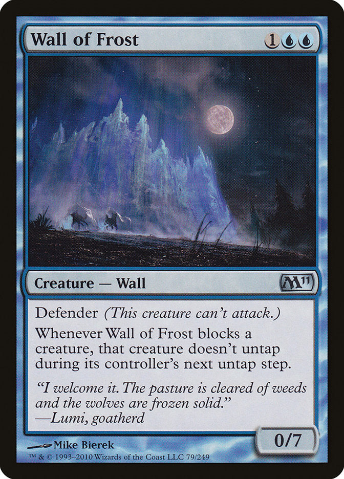 Wall of Frost [Magic 2011] | Gamers Paradise