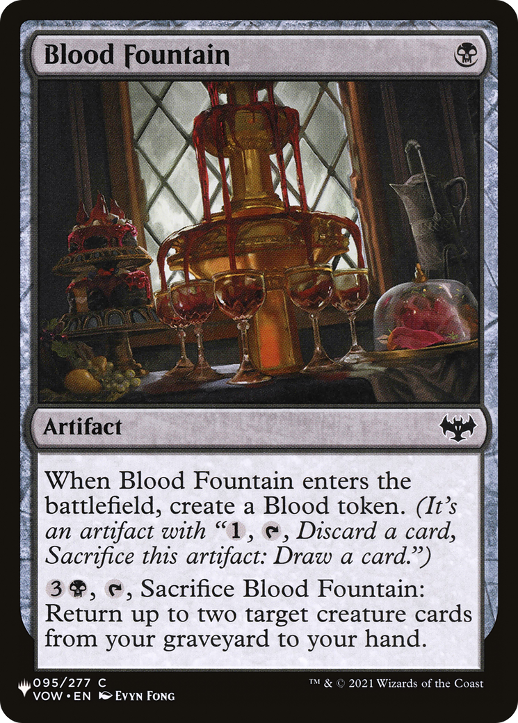 Blood Fountain [The List Reprints] | Gamers Paradise