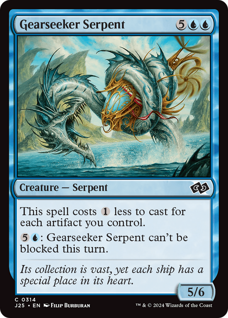 Gearseeker Serpent [Foundations Jumpstart] | Gamers Paradise