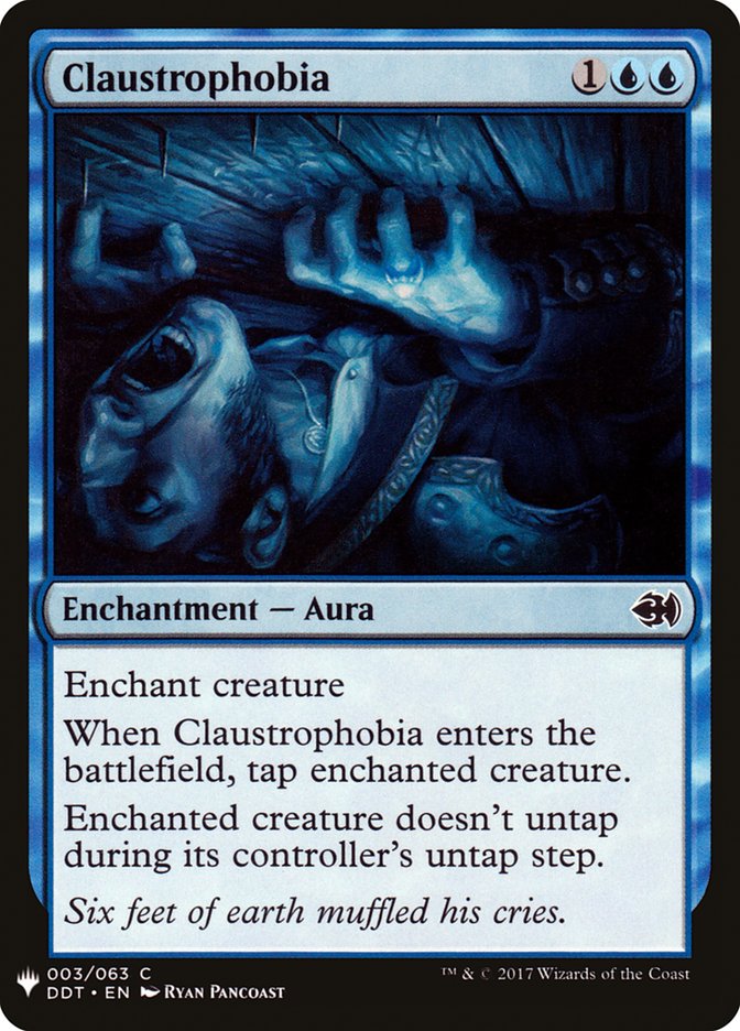 Claustrophobia [Mystery Booster] | Gamers Paradise