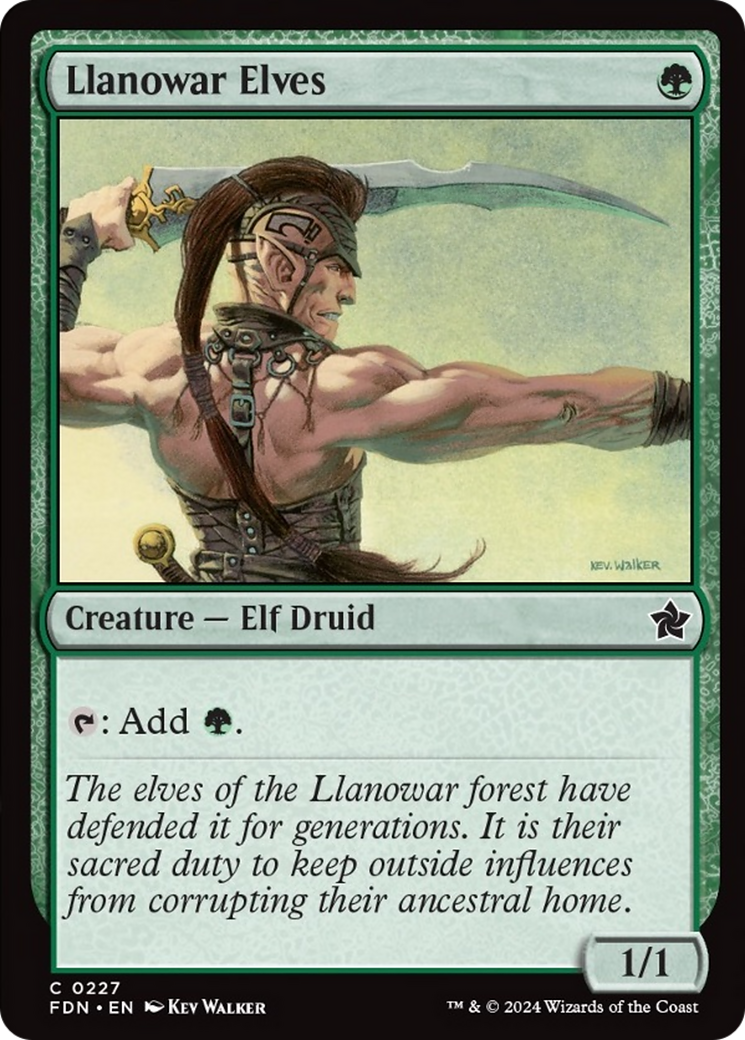 Llanowar Elves [Foundations] | Gamers Paradise