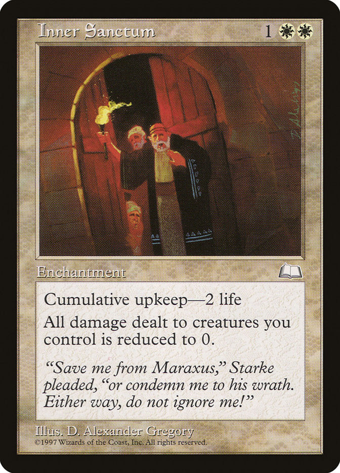 Inner Sanctum [Weatherlight] | Gamers Paradise