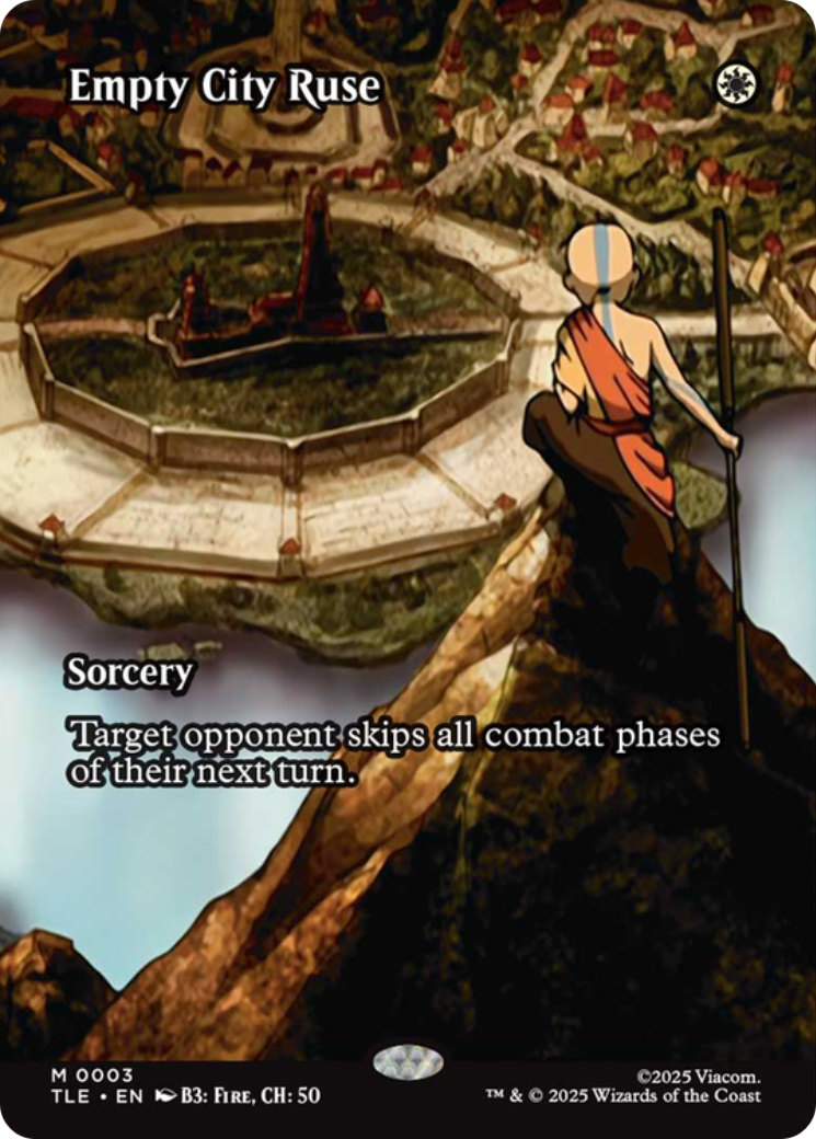 Empty City Ruse (Borderless) [Avatar: The Last Airbender: Eternal-Legal] | Gamers Paradise