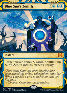 Blue Sun's Zenith (Foil Etched) [Strixhaven: Mystical Archive] | Gamers Paradise