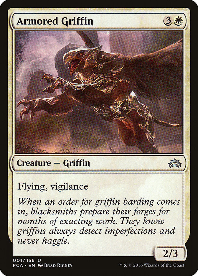 Armored Griffin [Planechase Anthology] | Gamers Paradise