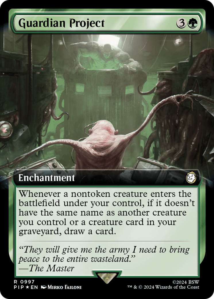 Guardian Project (Extended Art) (Surge Foil) [Fallout] | Gamers Paradise