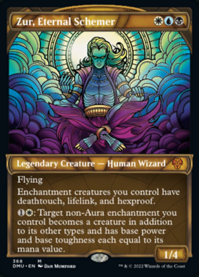Zur, Eternal Schemer (Showcase Textured) [Dominaria United] | Gamers Paradise