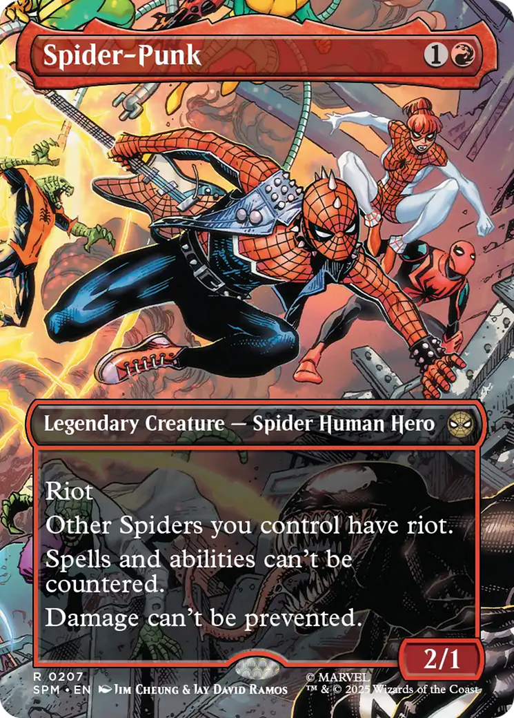 Spider-Punk (0207) (Borderless) [Marvel's Spider-Man] | Gamers Paradise