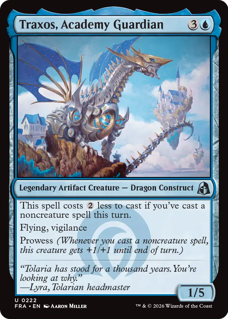 Traxos, Academy Guardian [Reality Fracture] | Gamers Paradise