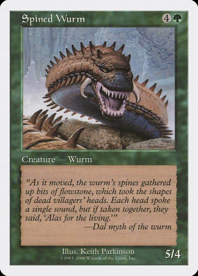 Spined Wurm [Media Promos] | Gamers Paradise