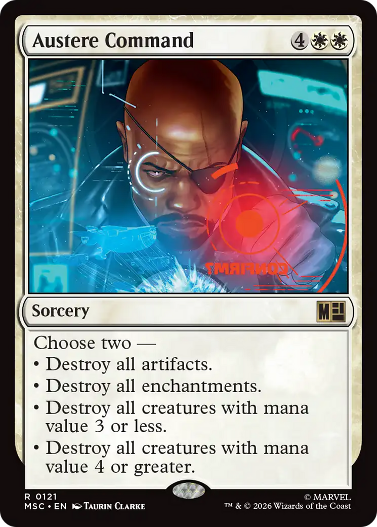 Austere Command [Marvel Super Heroes Commander] | Gamers Paradise