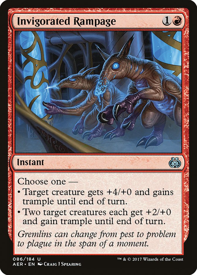 Invigorated Rampage [Aether Revolt] | Gamers Paradise