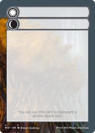 Helper Card (3/9) [Innistrad: Midnight Hunt Tokens] | Gamers Paradise