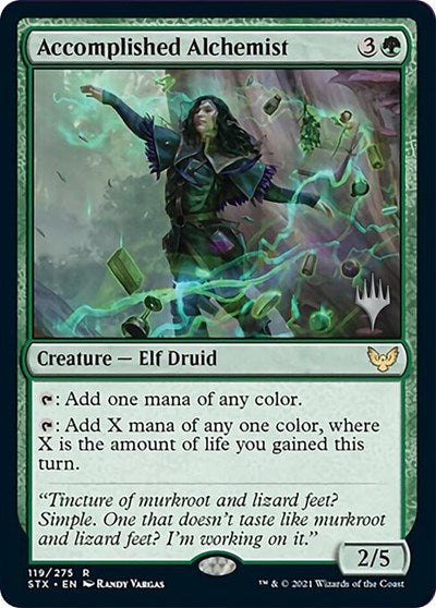 Accomplished Alchemist (Promo Pack) [Strixhaven: School of Mages Promos] | Gamers Paradise