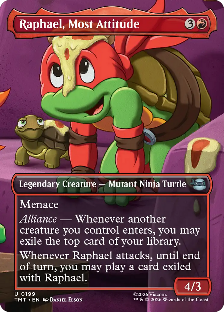 Raphael, Most Attitude (Borderless) [Teenage Mutant Ninja Turtles] | Gamers Paradise