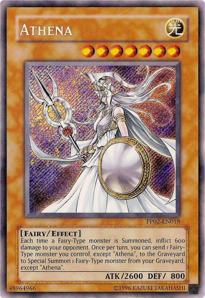 Athena [PP02-EN018] Secret Rare | Gamers Paradise