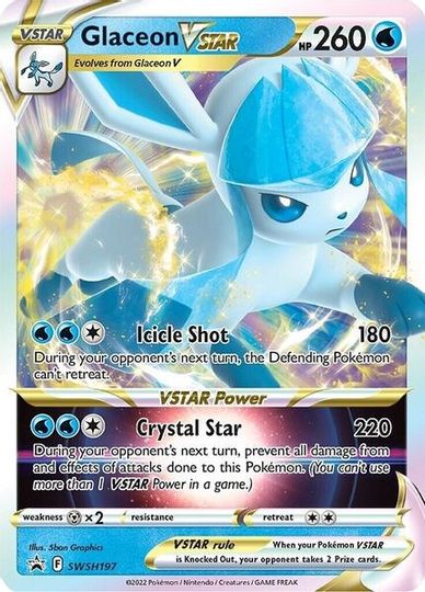 Glaceon VSTAR (SWSH197) [Sword & Shield: Black Star Promos] | Gamers Paradise