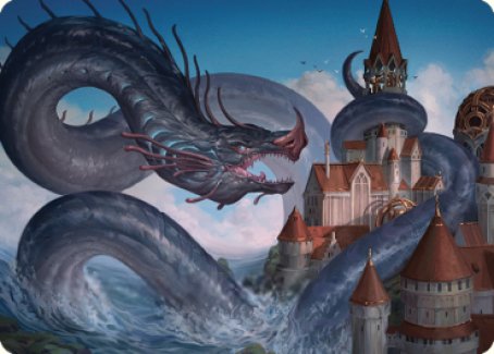 Tolarian Terror Art Card [Dominaria United Art Series] | Gamers Paradise