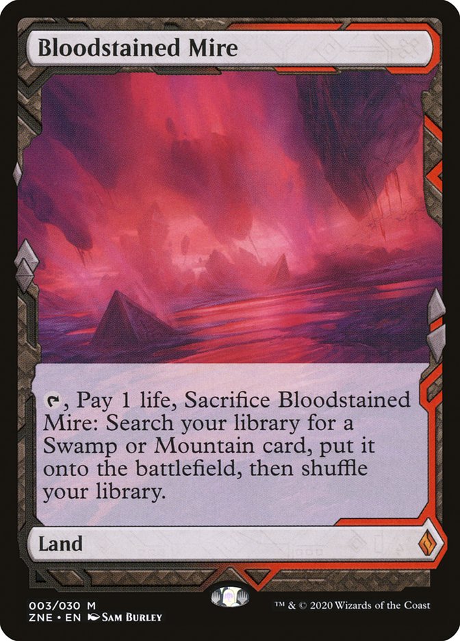 Bloodstained Mire (Expeditions) [Zendikar Rising Expeditions] | Gamers Paradise