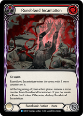 Runeblood Incantation (Red) [EVR107] (Everfest)  1st Edition Rainbow Foil | Gamers Paradise