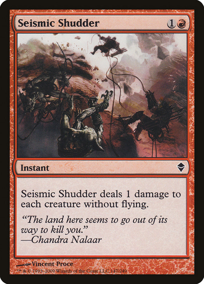 Seismic Shudder [Zendikar] | Gamers Paradise