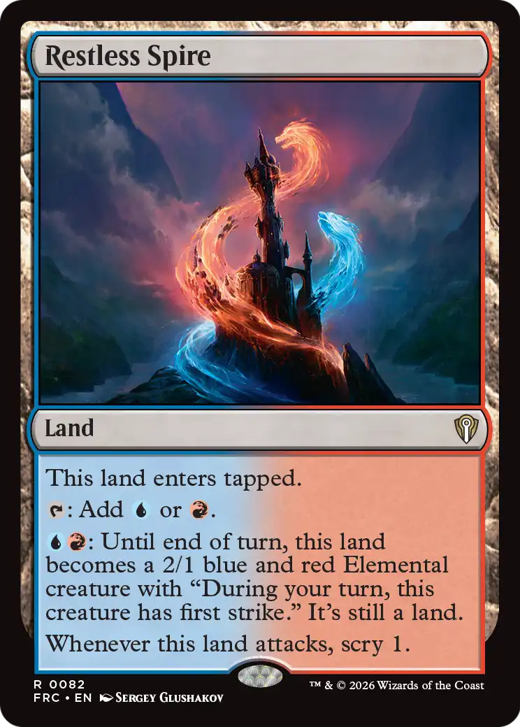 Restless Spire [Reality Fracture Commander] | Gamers Paradise