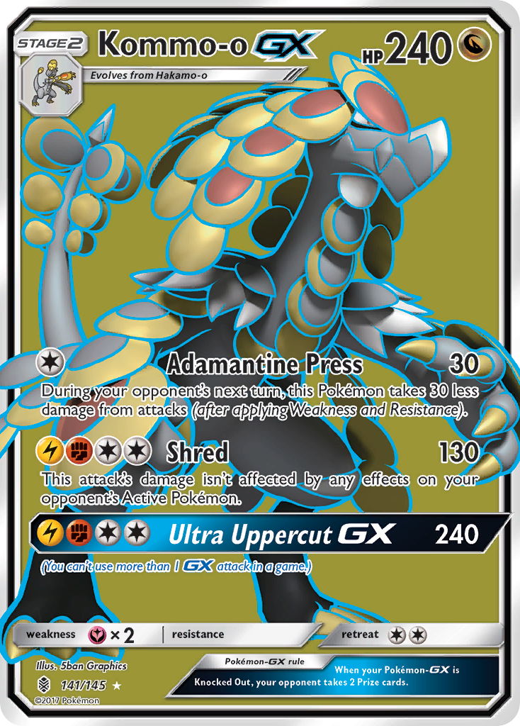 Kommo-o GX (141/145) [Sun & Moon: Guardians Rising] | Gamers Paradise