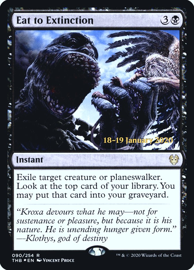 Eat to Extinction [Theros Beyond Death Prerelease Promos] | Gamers Paradise
