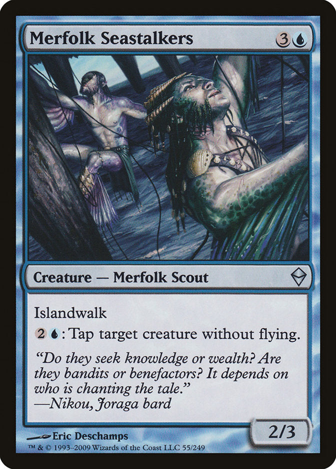 Merfolk Seastalkers [Zendikar] | Gamers Paradise