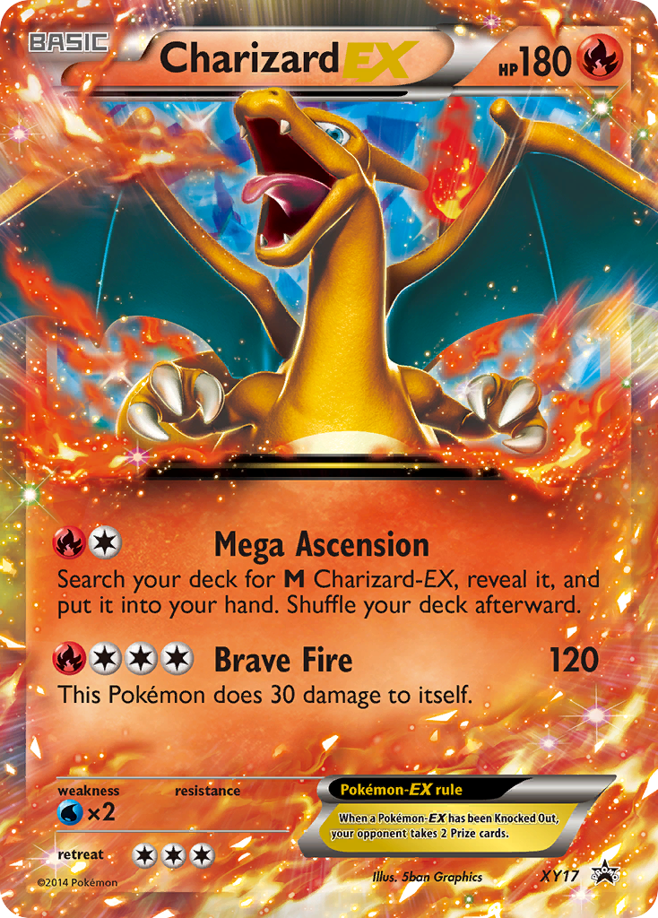 Charizard EX (XY17) [XY: Black Star Promos] | Gamers Paradise