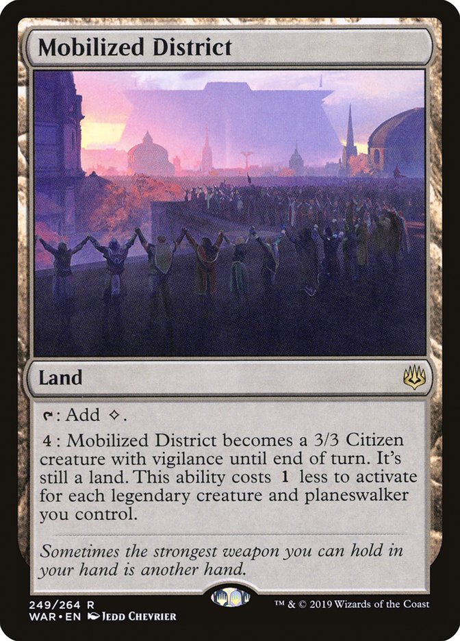 Mobilized District [War of the Spark] | Gamers Paradise