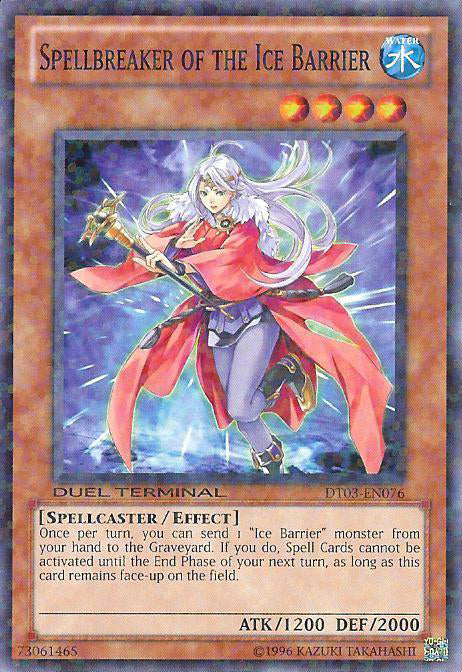 Spellbreaker of the Ice Barrier [DT03-EN076] Common | Gamers Paradise